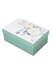 Коробка подарочная "Нежный букет" 21*14*8,5, картон