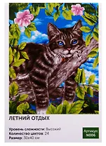 Картина по номерам N006 Летний отдых 30х40