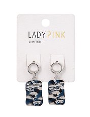 Серьги `LADY PINK` METALLIC (193127)