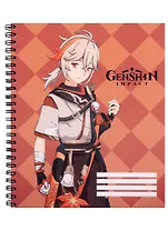 Тетрадь в клетку Genshin Impact, Kazuha, 96 листов