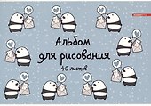 Альбом для рисования «Посылка для панды» Academy Style А4, 40 листов, склейка - 0