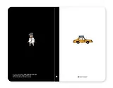 Карманный Ежедневник, с фигуркой "New York Yellow Cab" (D12-08) (Оранжевая корова)
