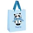 Пакет А4 32*26*12 "PandaGift_Blue" дет., бум.мат.ламинат - 0