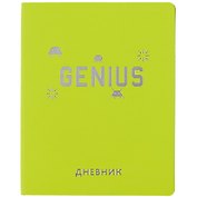 Дневник школьный Listoff, "Silver Lines. Genius"