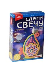 Набор для творчества LORI Слепи свечу Восточный узор