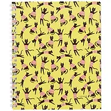 Тетрадь в клетку Unnika, "Кот в полоску", 96 листов, в ассортименте