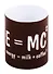 Кружка E=MC (Energy=milk*coffee) (керамика) (330мл) (коробка) - 0