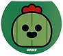 Блокнот 40 листов в клетку "Brawl Stars" фигурный, скрепка, в ассортименте