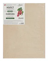 Холст на подрамнике 30*40 "Ладога" прозр.акрил.грунт, 280г/м2, 55% лён, 45% хлопок, мелкозернистый