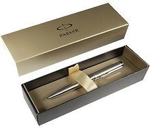 Ручка подарочная шариковая Vector Stainless Steel, Parker