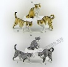 Фигурка декоративная Коты (157419) (16х7х15) (6 видов)