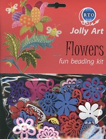 Набор цветных деревянных бусин для творчества Jolly Art (115-33-2) (упаковка)