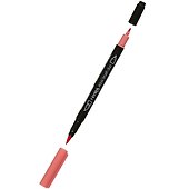 Фломастер «Aqua Brush Duo» карминовый розовый, Lyra, Lyra - 1