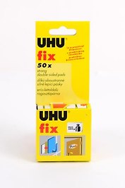 Подушечки клеевые UHU FIX двухсторонние