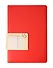 Ежедневник дат. 2026г. А5 176л "MAPLE" красный, 7Б, иск.кожа, обл.поролон, тв.переплет, тонир.блок, скругл.углы, ляссе, инд.уп - 0