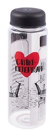 Бутылочка My bottle с сумочкой СПб Мосты и сердце (500 мл) (12-Unicorn-MF-010)