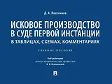 Исковое производство в суде первой инстанции: в таблицах, схемах, комментариях: учебное пособие
