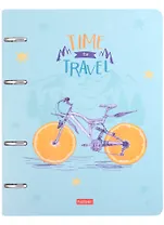 Тетрадь на кольцах в клетку Hatber, "Креативчик", 80 листов