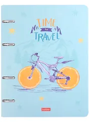 Тетрадь на кольцах в клетку Hatber, "Креативчик", 80 листов