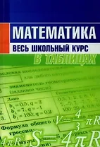 Математика. Весь школьный курс в таблицах. - 8-е изд.