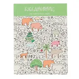 Записная книжка «Жители леса», 128 листов, А6+