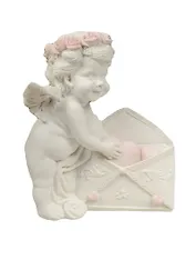 Фигурка Ангел в венке коллекция Amore (13см) (390-761)