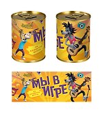 Союзмультфильм Копилка Бочка Ну Погоди! (металл) (8х10) - 0