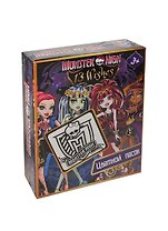 Набор-панно Цветной песок Monster High (84900) (картинка-трафарет+6 цв. песка) (3+) (коробка)