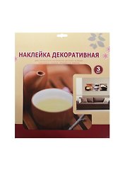 Декор. наклейка для украш. помещ. панно (SLH1003) (3шт.) (3+) (упаковка)