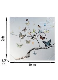 Картина с подсветкой (10 светодиодов) (40х40) (227713)