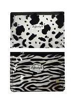 Папка на молнии B5 "Animal print" пластиковая, ассорти, Languo