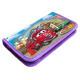 Пенал школьный 1отд. "Игрушки" лам.картон, серебро, объемн.тиснение, КанцБург