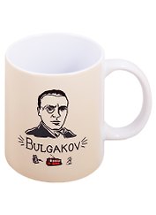 Кружка My favorite writer Булгаков (керамика) (330мл) (коробка)