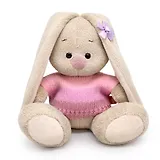 Мягкая игрушка Зайка Ми в нежно-розовом свитере (15 см)