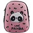 Ранец школьный "FLUFFY PANDA" 38*28*18см, модель ERGONOMIC LIGHT, полиэстер - 0