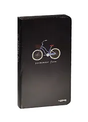 Блокнот H5 Велосипед Summer fun (золотой обрез) (192стр)