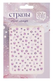 Стразы для лица, Pink