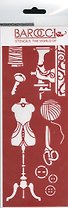 Трафарет универсальный Швея (ТУ-48) (8,5х23)