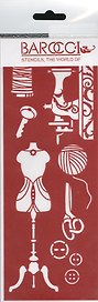 Трафарет универсальный Швея (ТУ-48) (8,5х23)