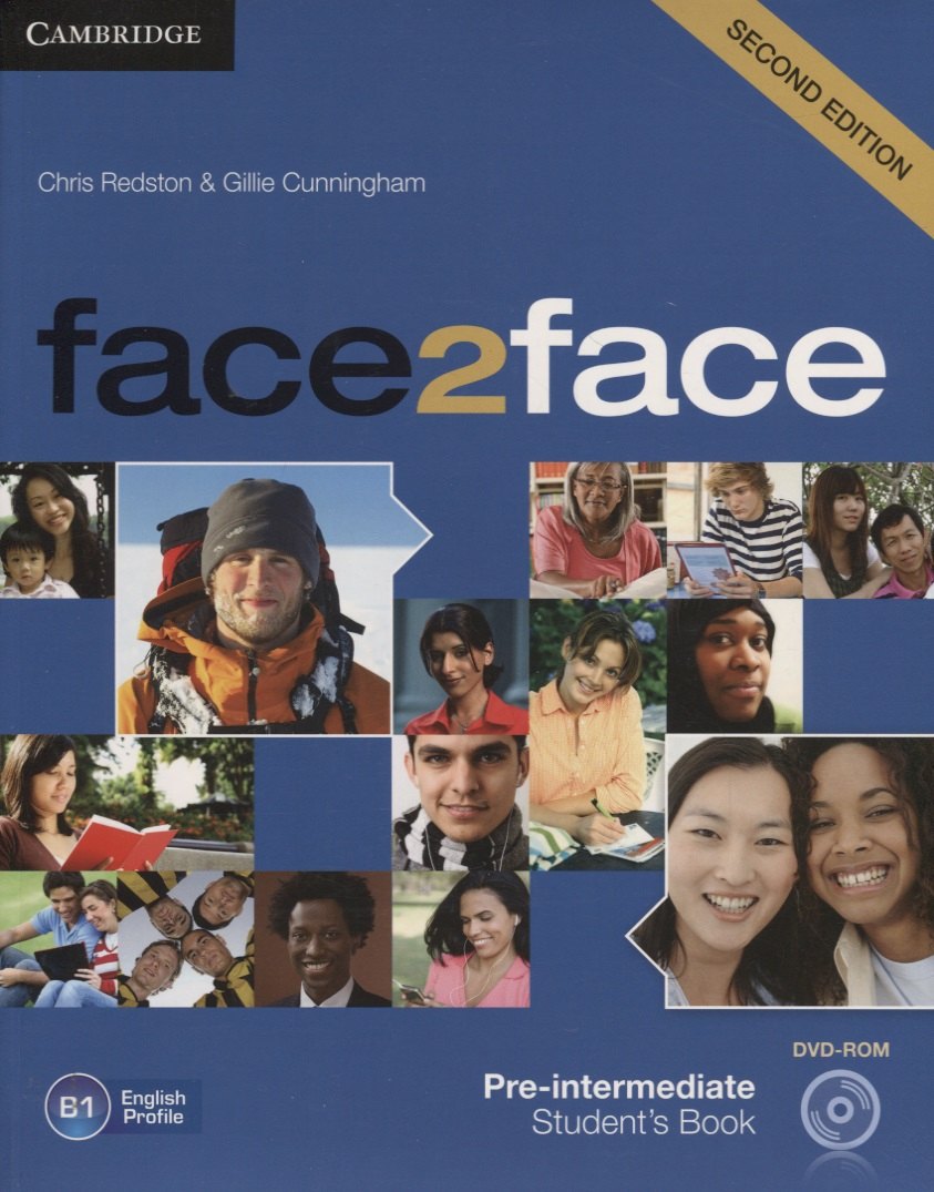 

Face2Face Pre-intermediate Students Book with DVD-ROM / 2nd Edition