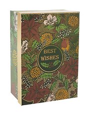 Коробка подарочная "Best wishes" 18*12*7, картон