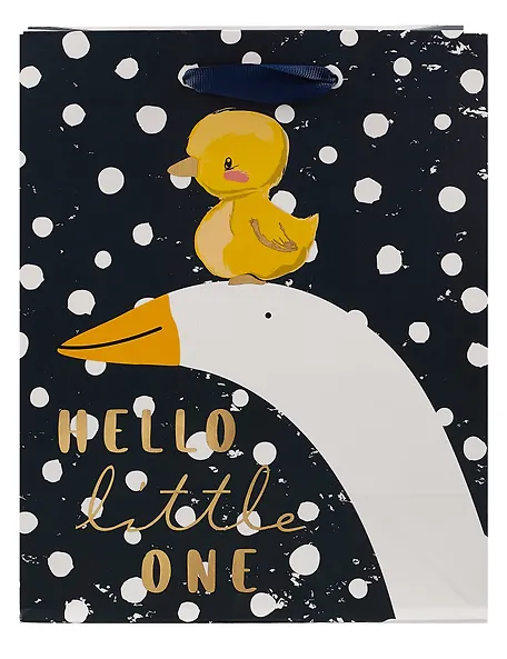 Пакет А5 23*18*10 "Hello little one" дет., бум.мат.ламинат - 0