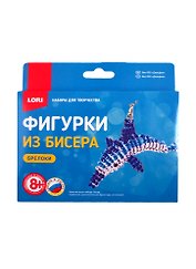 Набор для творчества LORI Фигурки из бисера Дельфин Бис-085