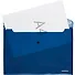 Папка-конверт А4 на кнопке "Diagonal Classic" непрозрачн.пластик, синий, Erich Krause - 1