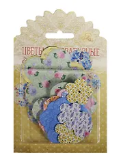 Набор декор. цветов бум. Мелодия души (1217006) (30шт.) (6х6см/4,5х4,5см/2,5х2,5см) (Арт Узор) (3+) (блистер)