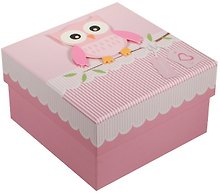 Коробка подарочная "Совы.Owls", 13*13*7,5см