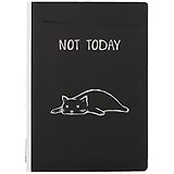 Блокнот Not today (кот)