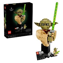75438 Конструктор LEGO Star Wars Бюст Йоды, 399 деталей, возраст 18+
