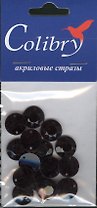 Стразы акриловые Colibry 1 (R11) (круглые) (11 мм) (упаковка)