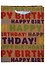 Пакет А5 23*18*10 "Happy Birthday to you" нейтр., бум.мат - 1